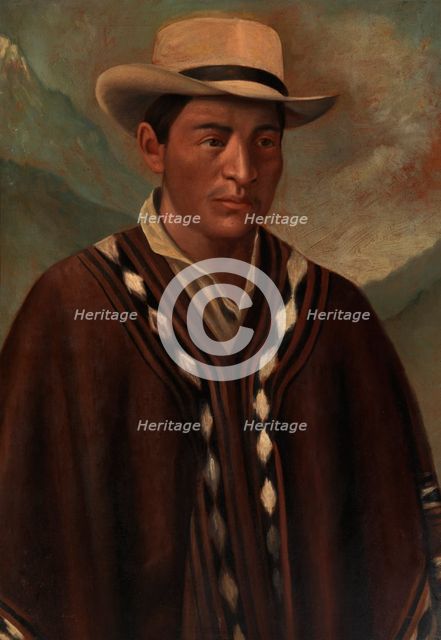 Quechua Indian, ca. 1890-1892. Creator: Unknown.
