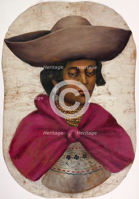 Quechua Indian Woman, ca. 1920. Creator: Unknown.