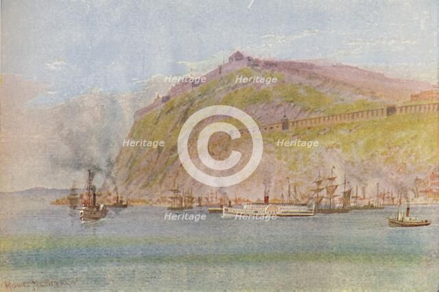 'Quebec Citadel', 1924. Artist: Unknown.