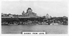 Quebec from Levis, Canada, c1920s