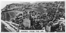 Quebec from the air, Canada, c1920s