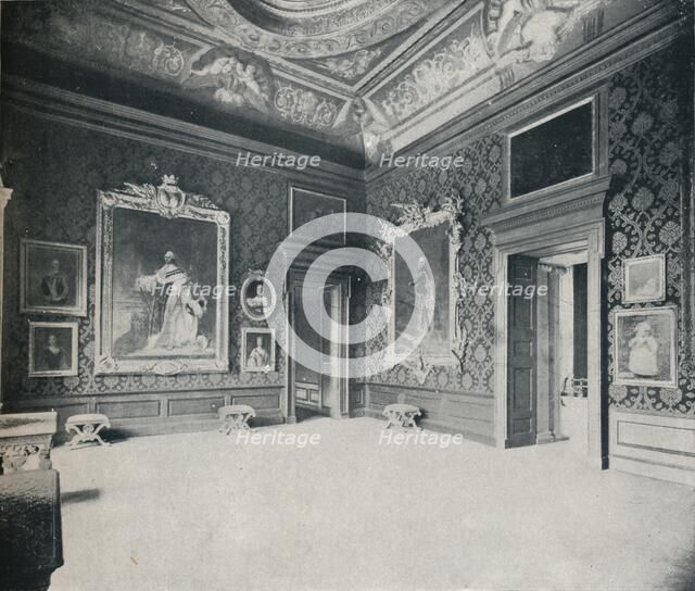 'Queen Caroline's Drawing-Room, at Kensington Palace', c1899, (1901). Artist: Eyre & Spottiswoode.