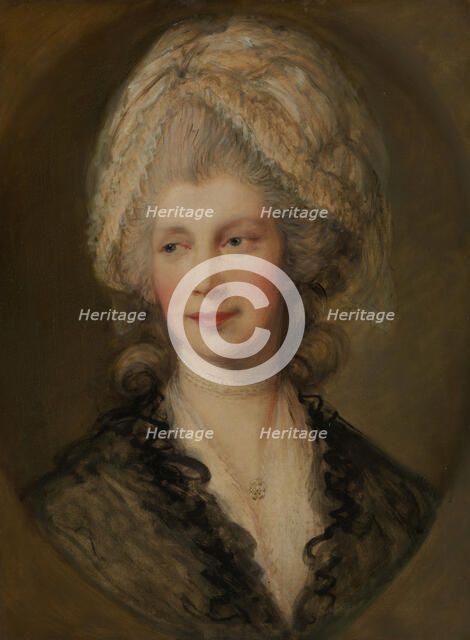 Queen Charlotte. Creator: Thomas Gainsborough.
