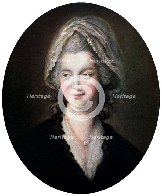 'Queen Charlotte', late 18th century, (c1920). Artist: W Egan