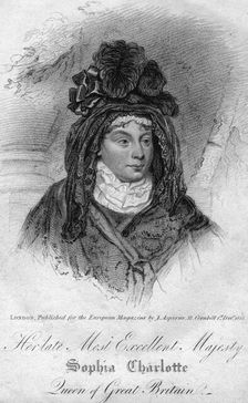 Queen Charlotte, queen consort of George III of the United Kingdom, 1818