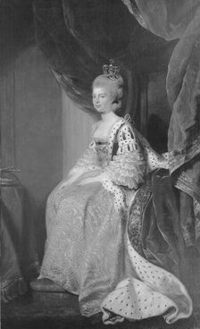 Queen Charlotte Sophia of Mecklenburg-Strelitz. Wife of George III, 1738-1792. Creator: Sir Joshua Reynolds