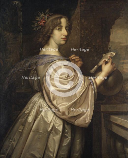 Queen Christina of Sweden (1626 - 1689), 1650. Creator: David Beck.