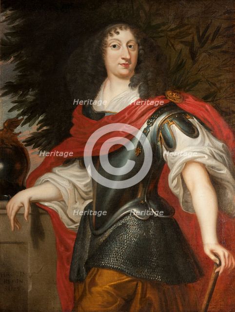 Queen Christina as Minerva, 1654. Creator: Justus van Egmont.