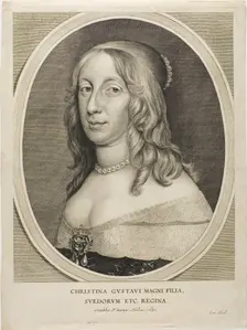 Queen Christine of Sweden, n.d. Creator: Adriaen van de Venne