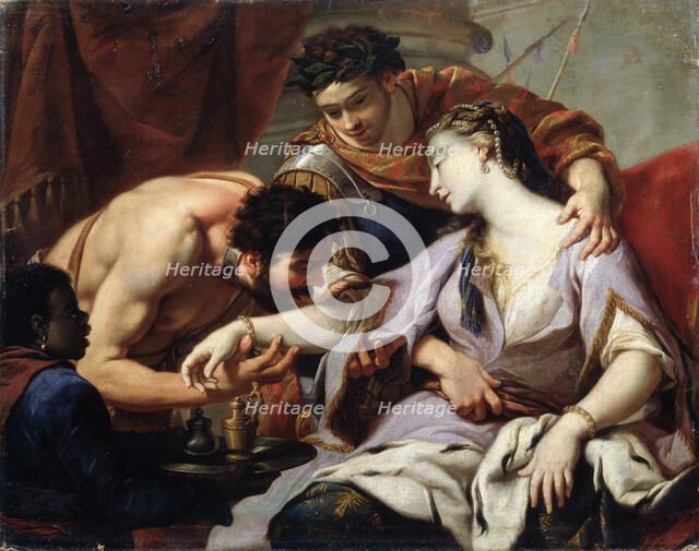 'Queen and Slave', 17th century. Artist: School of Simon Vouet