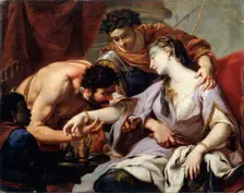 Queen and Slave 17th century. Artist: School of Simon Vouet