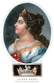 Queen Anne (1665-1714), 1804.Artist: J Chapman
