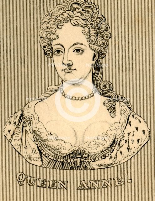 'Queen Anne', (1665-1714), 1830. Creator: Unknown.