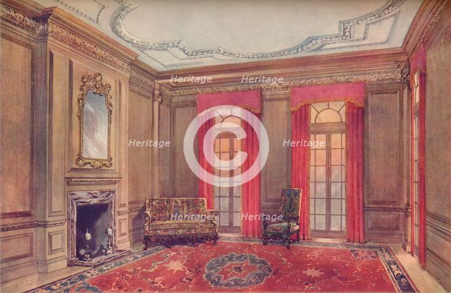 'Queen Anne Interior, with Elizabethan Chairs', 18th century, (1910). Artist: Unknown.