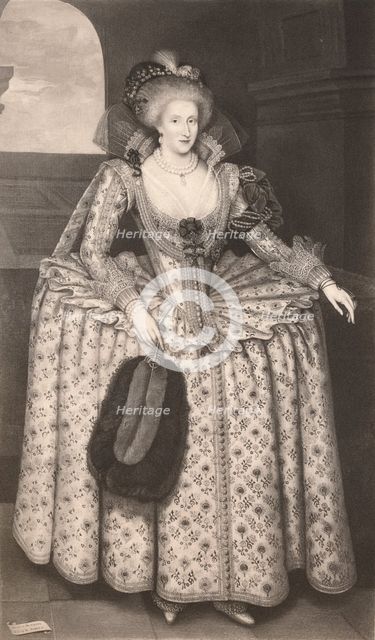 'Queen Anne of Denmark', 1611-1614, (1904). Artist: Marcus Gheeraerts, the Younger.