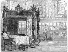 Queen Anne's (1665-1714) bedchamber, 18th century (19th century)