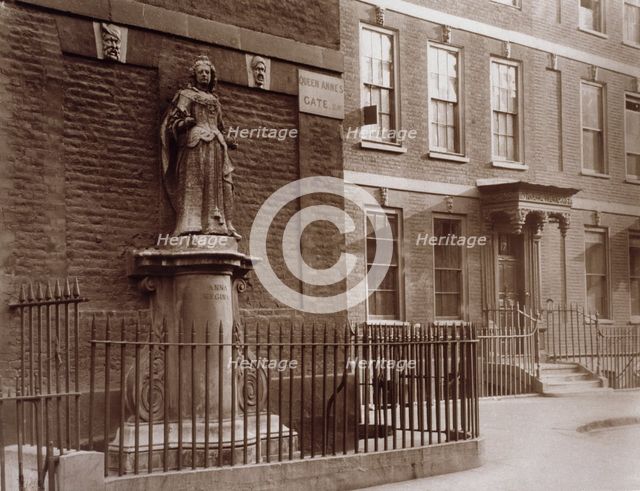 Queen Anne's Gate, c1886. Creator: Henry Dixon & Son.