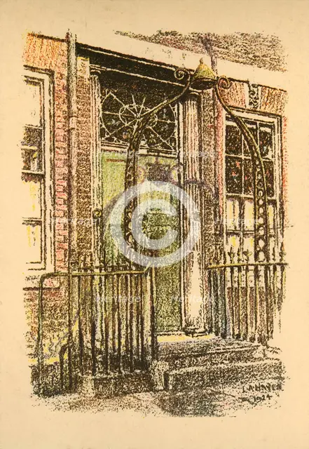 'Queen Anne's Gate, London', 1924. Creator: L A Hayes.