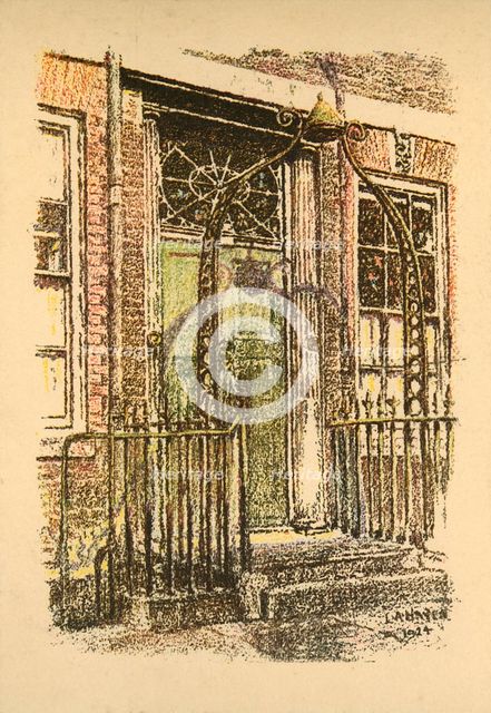 'Queen Anne's Gate, London', 1924. Creator: L A Hayes.