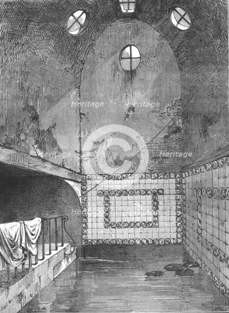 Queen Anne's Bath from a view taken in 1851, (1897). Artist: Unknown.