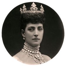 Queen Alexandra (1844-1925), queen consort to King Edward VII, late 19th century.Artist: Rotary Photo