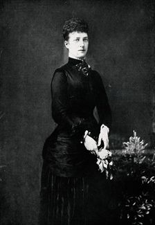 Queen Alexandra in the year of Her Silver Wedding, 1888 (1911). Creator: W&D Downey