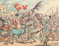 Queen Bess at Tilbury Fort c1884. Artist: Thomas Strong Seccombe