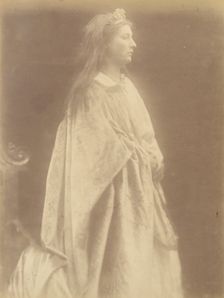 Queen Guinevere, 1874. Creator: Julia Margaret Cameron