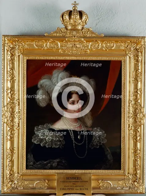 Queen Desideria of Sweden, 19th century. Creator: Unknown.