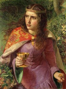 Queen Eleanor 1858. Artist: Frederick Augustus Sandys