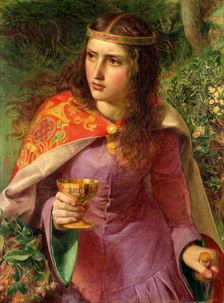Queen Eleanor 1858. Creator: Frederick Augustus Sandys