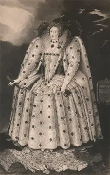 Queen Elizabeth 1592, (1904). Artist: Marcus Gheeraerts, the Younger