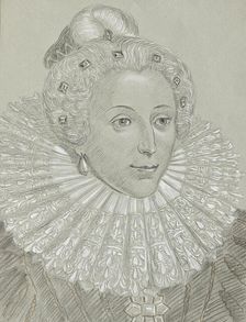 Queen Elizabeth of England, undated. (c1910s) Creator: Franz von Matsch