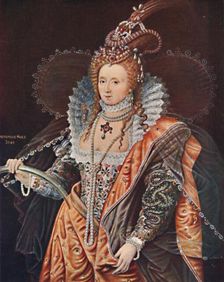 Queen Elizabeth. An Emblematic Portrait by Zucchero c1602, (1903). Artist: Federico Zuccaro