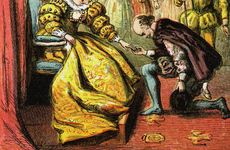 'Queen Elizabeth And Shakespeare', 16th century, (c1850). Artist: Unknown