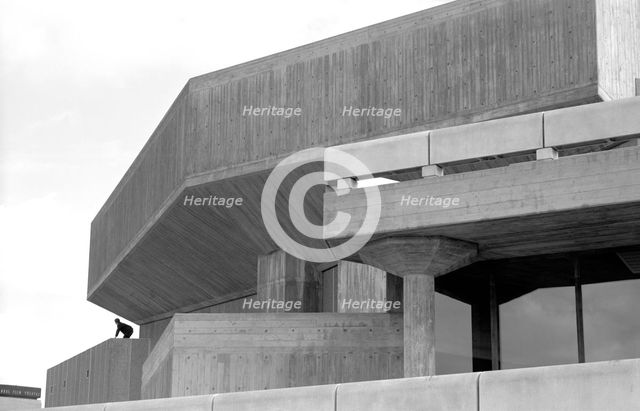 Queen Elizabeth Hall and Purcell Room, Belvedere Road, South Bank, Lambeth, London, c1967-1980. Artist: Eric de Maré