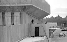 Queen Elizabeth Hall and Purcell Room, Belvedere Road, South Bank, Lambeth, London, c1967-1980. Artist: Eric de Maré