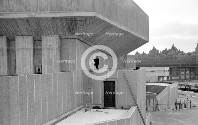 Queen Elizabeth Hall and Purcell Room, Belvedere Road, South Bank, Lambeth, London, c1967-1980. Artist: Eric de Maré