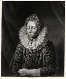 Queen Elizabeth I, 19th century.Artist: W Holl