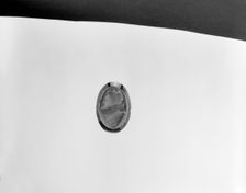 Queen Elizabeth I cameo in onyx. Creator: Unknown
