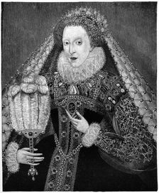 Queen Elizabeth I, c1580, (1910)