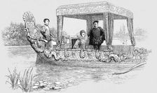 'Queen Elizabeth I. In her State Barge, c.1560 1890. Creator: Unknown