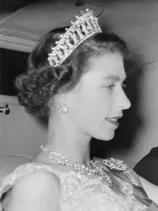 Queen Elizabeth's and Prince Phillip's first Royal visit to Brisbane, Queensland, Australia, 1954. Creator: Jack Bain