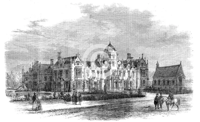Queen Elizabeth's Grammar School, Ipswich, 1862. Creator: Unknown.