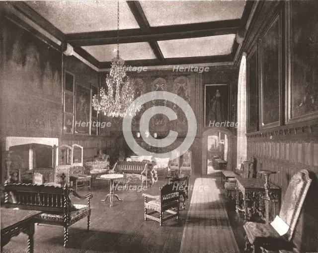 Queen Elizabeth's Room in Penshurst Place, Kent, 1894. Creator: Unknown.