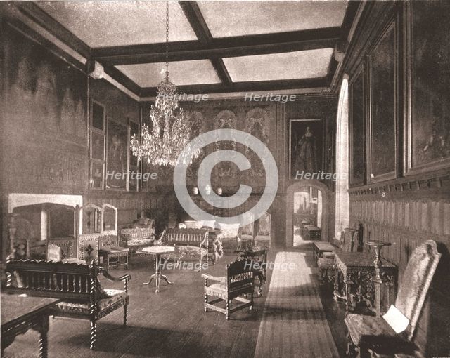Queen Elizabeth's Room in Penshurst Place, Kent, 1894. Creator: Unknown.