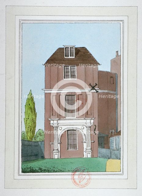 Queen Elizabeth's Lodge, Islington, London, c1790. Artist: Anon
