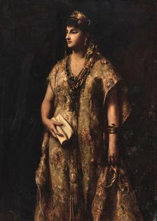 Queen Esther. Creator: Biermann, Gottlieb (1824-1908)