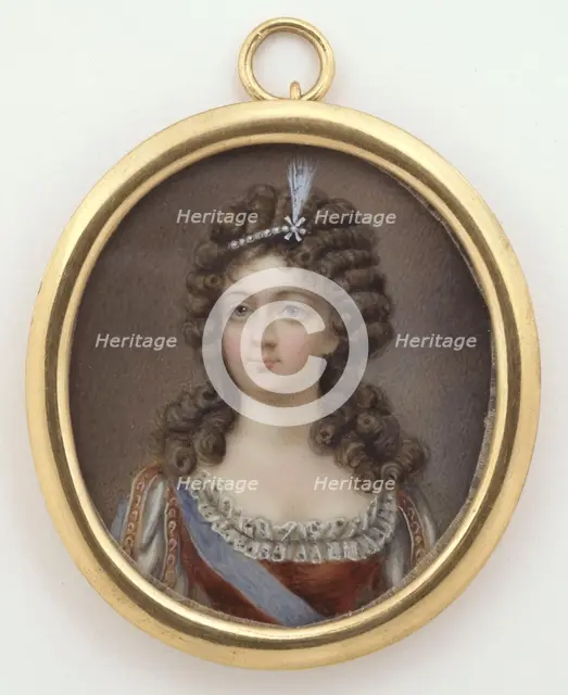 Queen Fredrika Dorothea. Creator: Elise Arnberg.