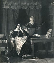 Queen Katherine (King Henry VIII) c1870. Artist: Charles W Sharpe